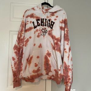 Lehigh University Tie Dye Hoodie